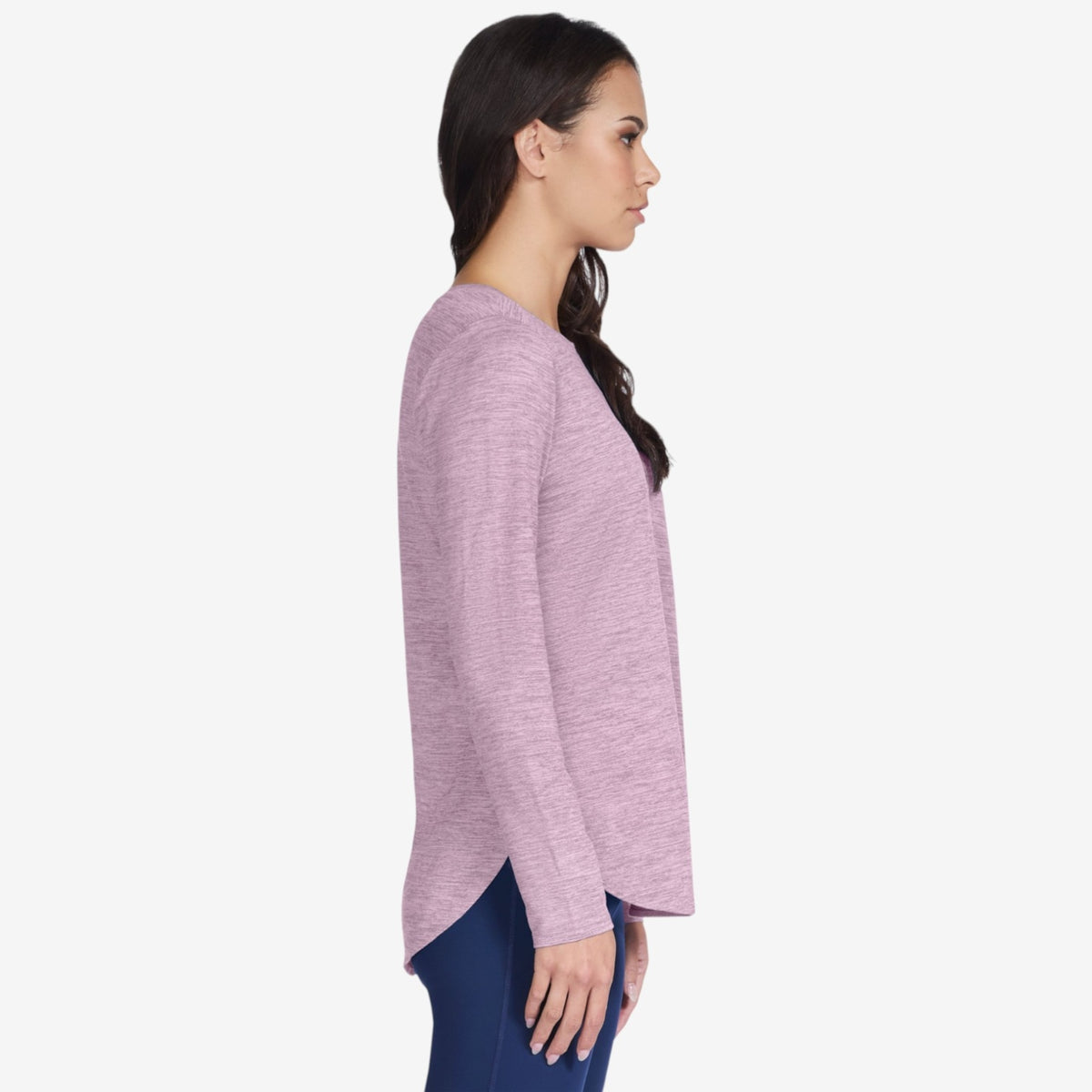 Women’s Pink Long Sleeve Casual Top